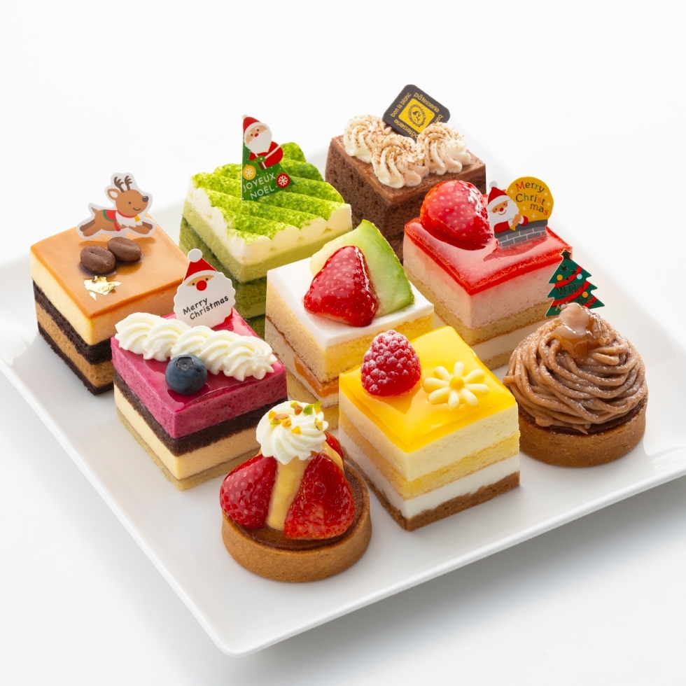 【SPECIAL・クリスマスケーキ】9種のプチガトーノエル